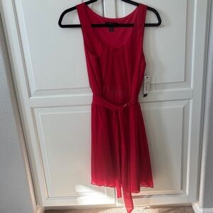 I.N. San Francisco Vibrant Red Mini Dress
